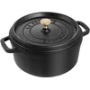 Image de Staub La Cocotte Cocotte 26 cm, Rond(e), Noir mat, Fonte