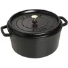 Image de STAUB Cocotte en fonte, faitout tous feux dont induction, ronde, 30 cm, 8,35 L, Made in France, noir en occasion ou reconditionné