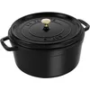 Image de Staub La Cocotte Cocotte 30 cm, Rond(e), Noir mat, Fonte