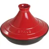 Image de Staub Spécialités Tajine 28 cm, Fonte, Cerise