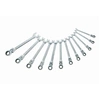 Image de Jeu de 12 clés mixtes a cliquet articulee 8 a 19 mm SAM - 50CTJ12