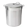 Image de Stérilisateur pour 12 bocaux et traiteur 37 l en inox - - Gris - Inox