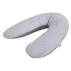 Image de Tinéo - Coussin de maternité et d'allaitement éponge gris/étoiles