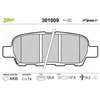 Image de Kit De Plaquettes De Frein, Frein À Disque First 301009 Valeo Valeo 301009 Infiniti;Nissan
