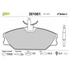 Image de Kit De Plaquettes De Frein, Frein À Disque 301061 Valeo Valeo 301061 Alpine;Renault