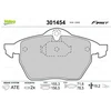 Image de Kit De Plaquettes De Frein, Frein À Disque 301454 Valeo Valeo 301454 Chevrolet;Opel;Vauxhall