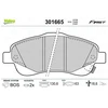 Image de Kit De Plaquettes De Frein, Frein À Disque First 301665 Valeo Valeo 301665 Toyota