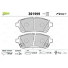 Image de Kit De Plaquettes De Frein, Frein À Disque 301999 Valeo Valeo 301999 Daihatsu;Subaru;Suzuki