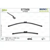 Image de Balai D'Essuie-Glace Silencio Flat Blade Set 577958 Valeo Valeo 577958 Byd;Citroen;Fiat;Opel;Peugeot;Toyota
