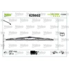 Image de Essuie-Glace 628602 Valeo Valeo 628602 Nissan;Opel;Renault
