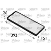 Image de Filtre D'Habitacle 698164 Valeo Valeo 698164 Audi;Volkswagen