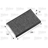 Image de Filtre D'Habitacle 698714 Valeo Valeo 698714 Citroen;Ds;Peugeot