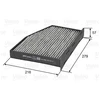 Image de Filtre D'Habitacle 698801 Valeo Valeo 698801 Audi;Seat;Skoda;Volkswagen