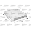 Image de Filtre, Air De L'Habitacle Climfilter Comfort 698882 Valeo Valeo 698882 Ford