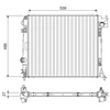 Image de Radiateur 701108 Valeo Valeo 701108 Nissan;Renault