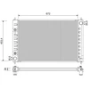 Image de Radiateur 701195 Valeo Valeo 701195 Nissan