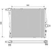 Image de Radiateur 701200 Valeo Valeo 701200 Bmw