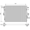 Image de Radiateur 701225 Valeo Valeo 701225 Volkswagen