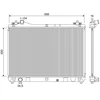 Image de Radiateur, Refroidissement Du Moteur 701243 Valeo Valeo 701243 Suzuki