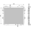 Image de Radiateur, Refroidissement Du Moteur 701345 Valeo Valeo 701345 Toyota