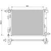 Image de Radiateur, Refroidissement Du Moteur 701347 Valeo Valeo 701347 Hyundai;Kia