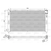 Image de Radiateur 701577 Valeo Valeo 701577 Citroen;Mitsubishi;Peugeot