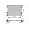 Image de Radiateur, Refroidissement Du Moteur 701662 Valeo Valeo 701662 Renault