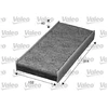 Image de Filtre D'Habitacle 715570 Valeo Valeo 715570 Citroen;Peugeot