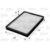Image de Filtre D'Habitacle 715654 Valeo Valeo 715654 Chevrolet;Opel;Vauxhall