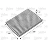 Image de Filtre, Air De L'Habitacle Climfilter Protect 715661 Valeo Valeo 715661 Ford