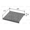 Image de Filtre Intérieur 715756 Valeo Valeo 715756 Nissan