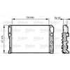 Image de Radiateur 732855 Valeo Valeo 732855 Mercedes-Benz