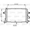 Image de Radiateur, Refroidissement Du Moteur 734380 Valeo Valeo 734380 Opel;Vauxhall