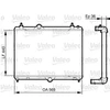 Image de Radiateur, Refroidissement Du Moteur 735371 Valeo Valeo 735371 Citroen;Peugeot
