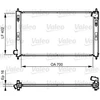 Image de Radiateur 735575 Valeo Valeo 735575 Citroen;Mitsubishi;Peugeot