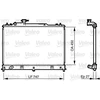 Image de Radiateur, Refroidissement Du Moteur 735577 Valeo Valeo 735577 Mazda