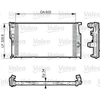 Image de Radiateur, Refroidissement Du Moteur 735612 Valeo Valeo 735612 Bmw