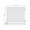 Image de Condenseur, Climatiseur 822559 Valeo Valeo 822559 Nissan;Renault