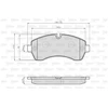 Image de Kit De Plaquettes De Frein, Frein À Disque 872200 Valeo Valeo 872200 Mercedes-Benz
