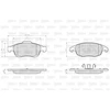 Image de Kit De Plaquettes De Frein, Frein À Disque 872538 Valeo Valeo 872538 Citroen;Peugeot