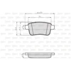 Image de Kit De Plaquettes De Frein, Frein À Disque 872692 Valeo Valeo 872692 Mercedes-Benz;Renault