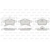 Image de Kit De Plaquettes De Frein, Frein À Disque 872832 Valeo Valeo 872832 Opel