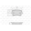 Image de Kit De Plaquettes De Frein, Frein À Disque 872914 Valeo Valeo 872914 Volkswagen