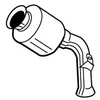 Image de Catalyseur Walker 20726 Mercedes-Benz