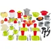 Image de Coffret de 70 piéces de dînette Ecoiffier Rouge 25x21x41,5 cm A2204236