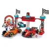 Image de Jeu de construction Abrick Grand Prix Formula 1 - 3 voitures 22 cm - Noir et jaune - Dès 18 mois