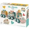 Image de Jeux de construction le train des animaux Ecoiffier Abrick Bleu 28x9,3x38 cm A2502412