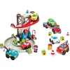 Image de Abrick - Pack Garage Et Vehicules Pour Enfant