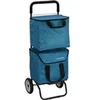 Image de Poussette 2 roues Modulobag 2 sacs 20L bleu canard - - Bleu - Acier