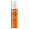 Image de Crème solaire fluide sensation peaux sensibles indice 50 +